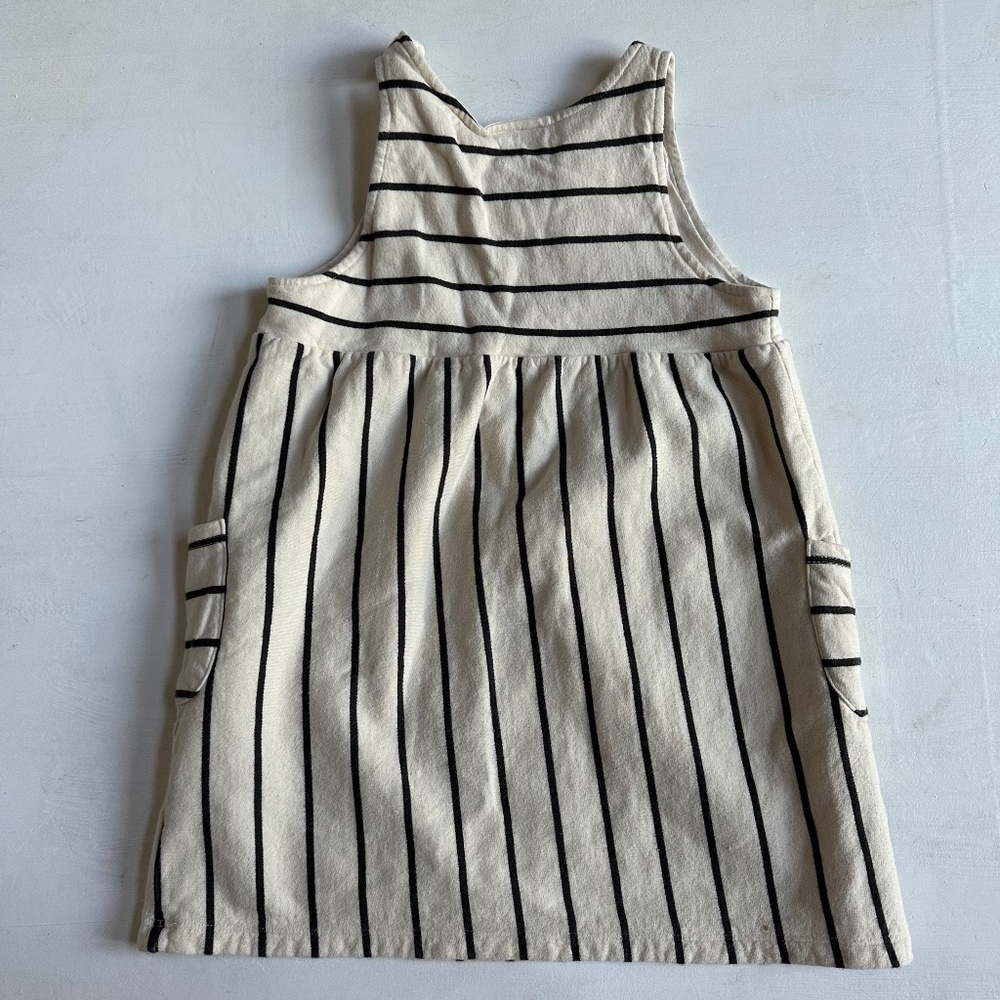 MORI Striped Pinafore Dress - Picture 6 of 7